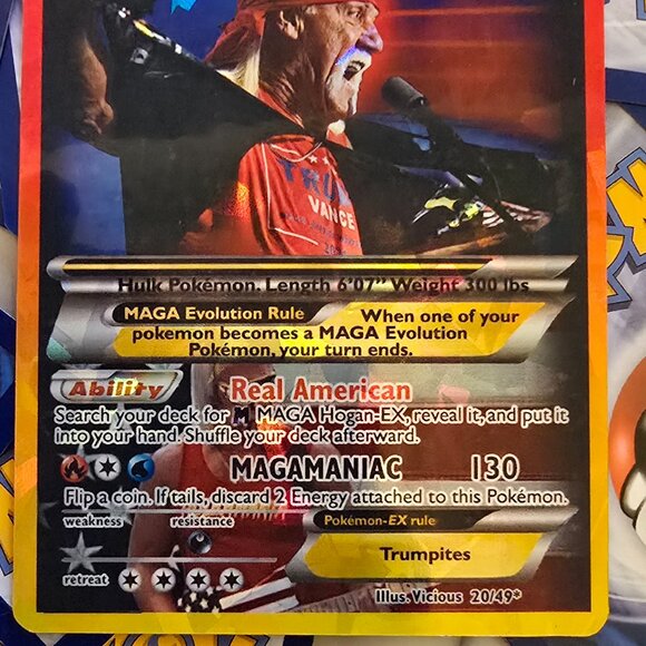 Hulk Hogan Pokemon Card - Picture 3 of 8